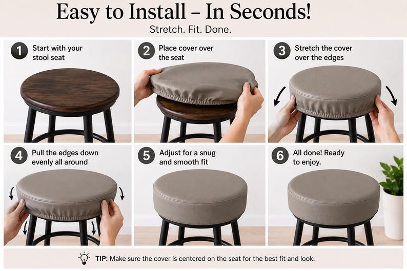 Bar Stool Covers image 3