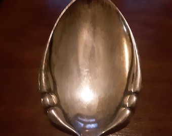 Danish silver serving spoon J.K. Jensen