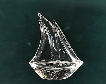 Vintage DAUM France Crystal 12