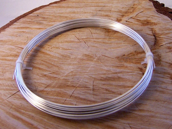 1mm Silver Wire 18 Gauge Soft Recycled Sterling Silver Wire 1mm