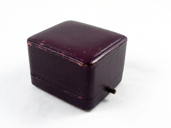 Leather Ring Box, Engagement Ring Box, Wedding Ri… - image 5