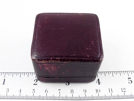 Leather Ring Box, Engagement Ring Box, Wedding Ri… - image 2