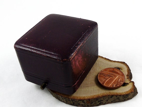 Leather Ring Box, Engagement Ring Box, Wedding Ri… - image 3