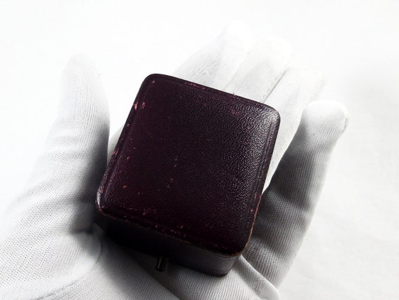 Leather Ring Box, Engagement Ring Box, Wedding Ri… - image 6