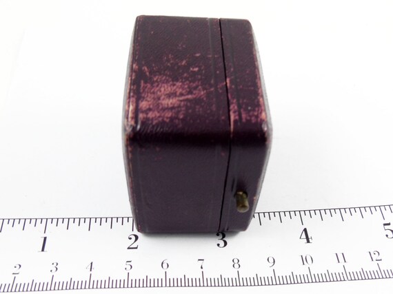 Leather Ring Box, Engagement Ring Box, Wedding Ri… - image 4