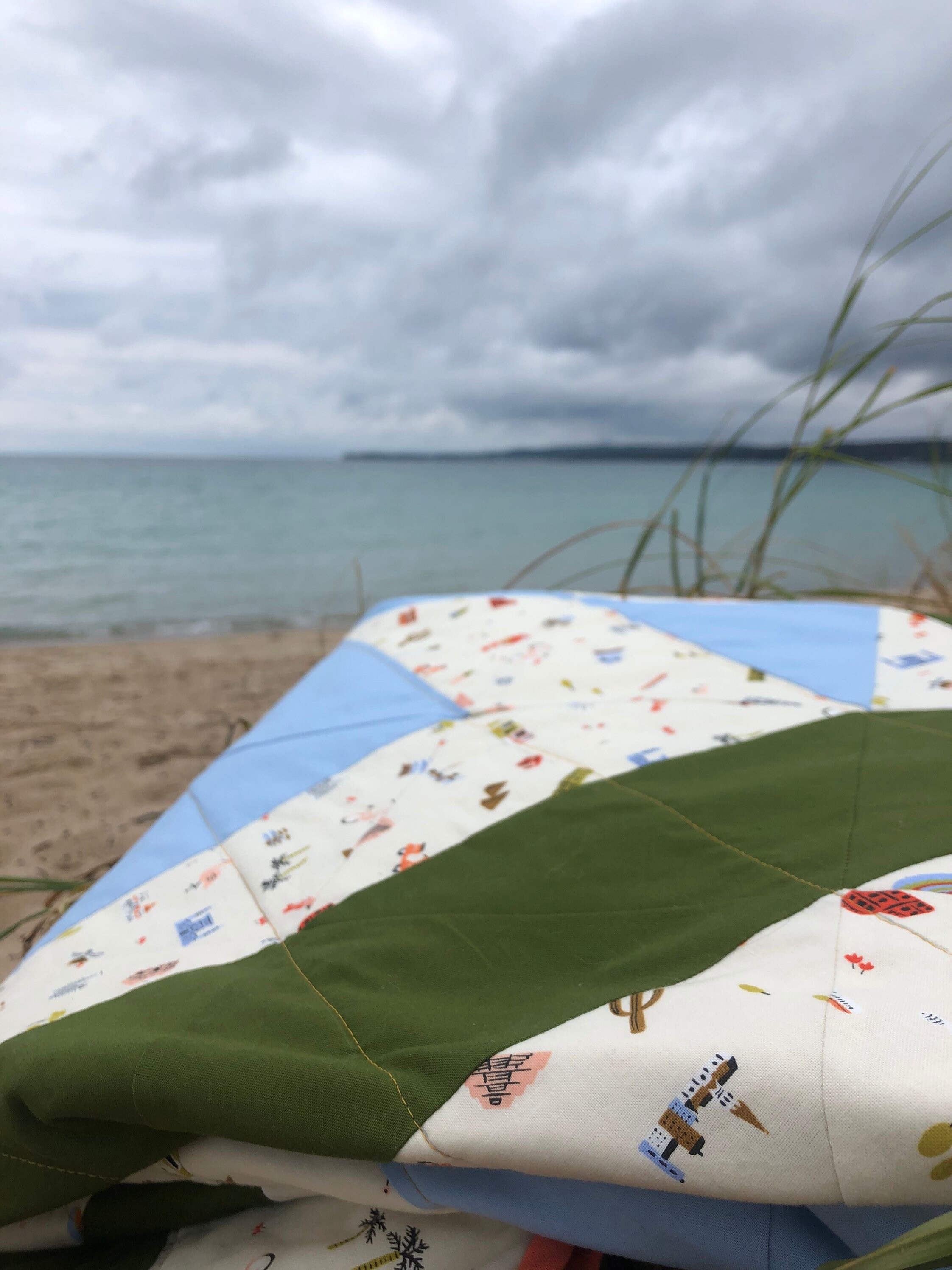 Rifle Paper Company Adventure Quilt / Travel Theme Quilt / Etsy