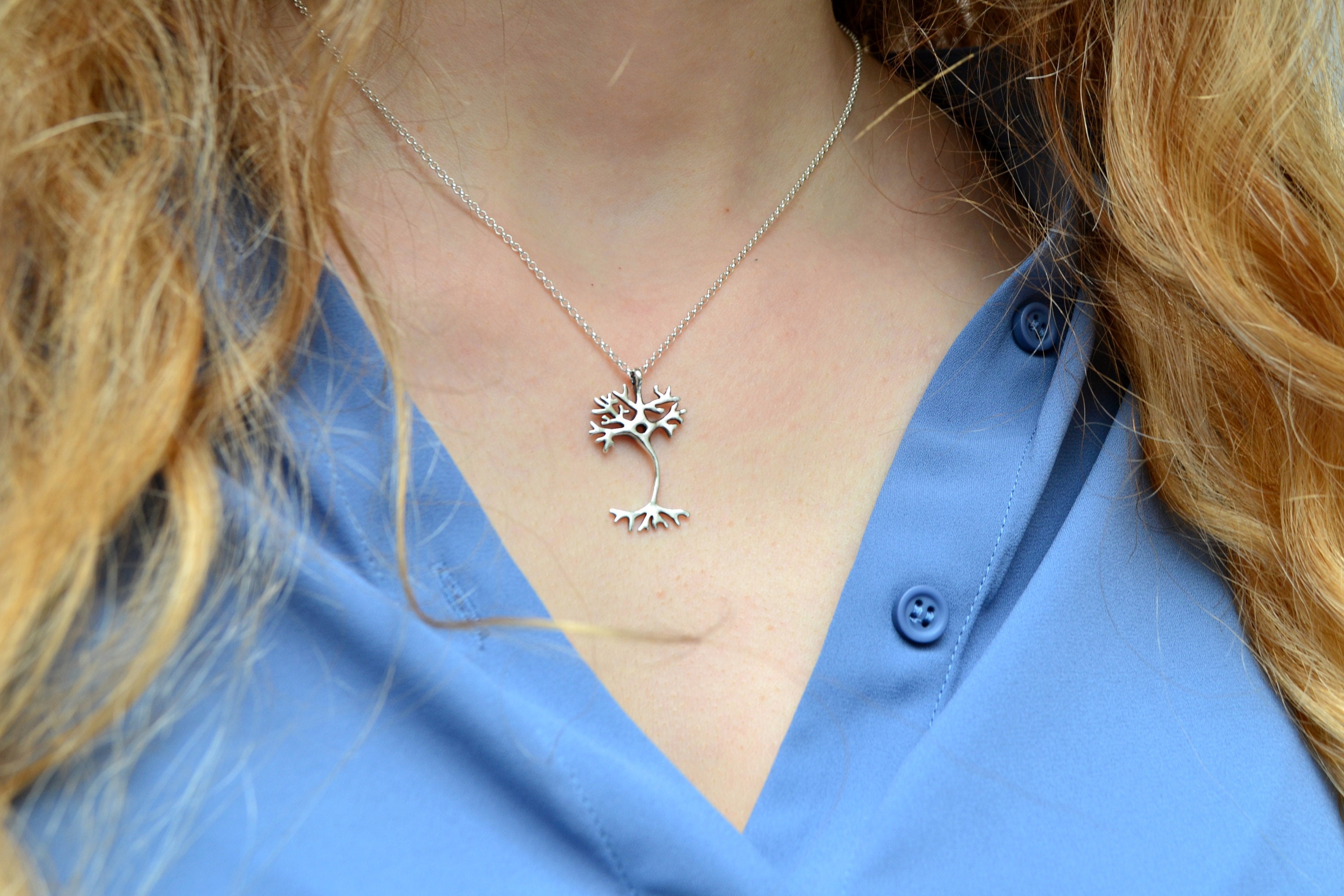 ◆STONEHENgE◆ Silver Necklace SC1232 SC1232T-NSV19 Solstice Stonehenge Sterling Silver Necklace Ltd Edition