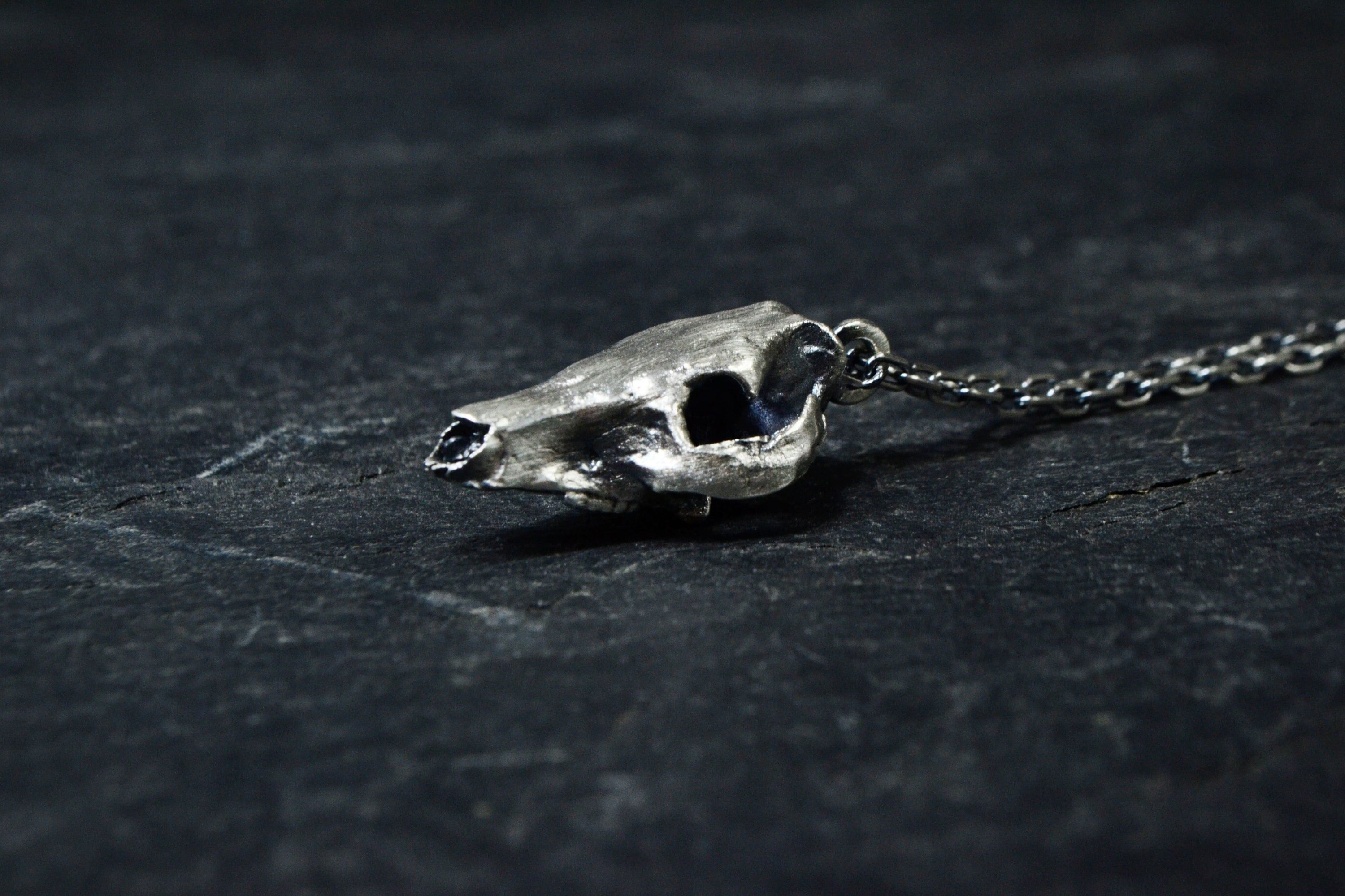 Animal skull necklace best sale