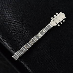 Guitar Music Tie Clip Guitarist Music Lover Tie Tack Bar, Rock Metal Mens Tie Accessory Gift