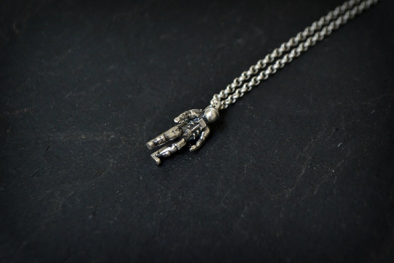Nasa Astronaut Jewelry Apollo 11 Tiny Astronaut Necklace - Etsy