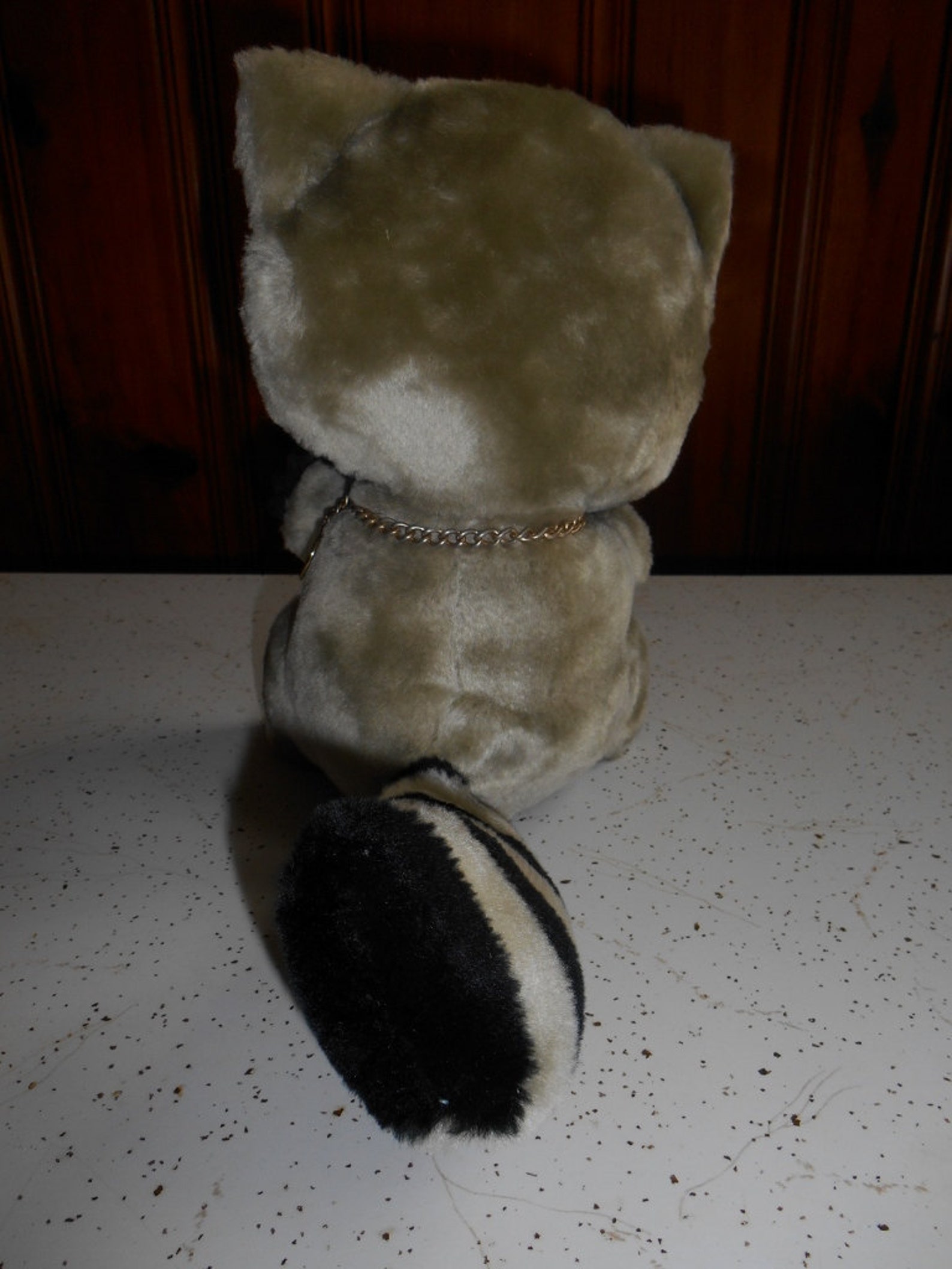 Vintage 80's Stuffed Raccoon Radio Plush Novelty Toy AM Etsy
