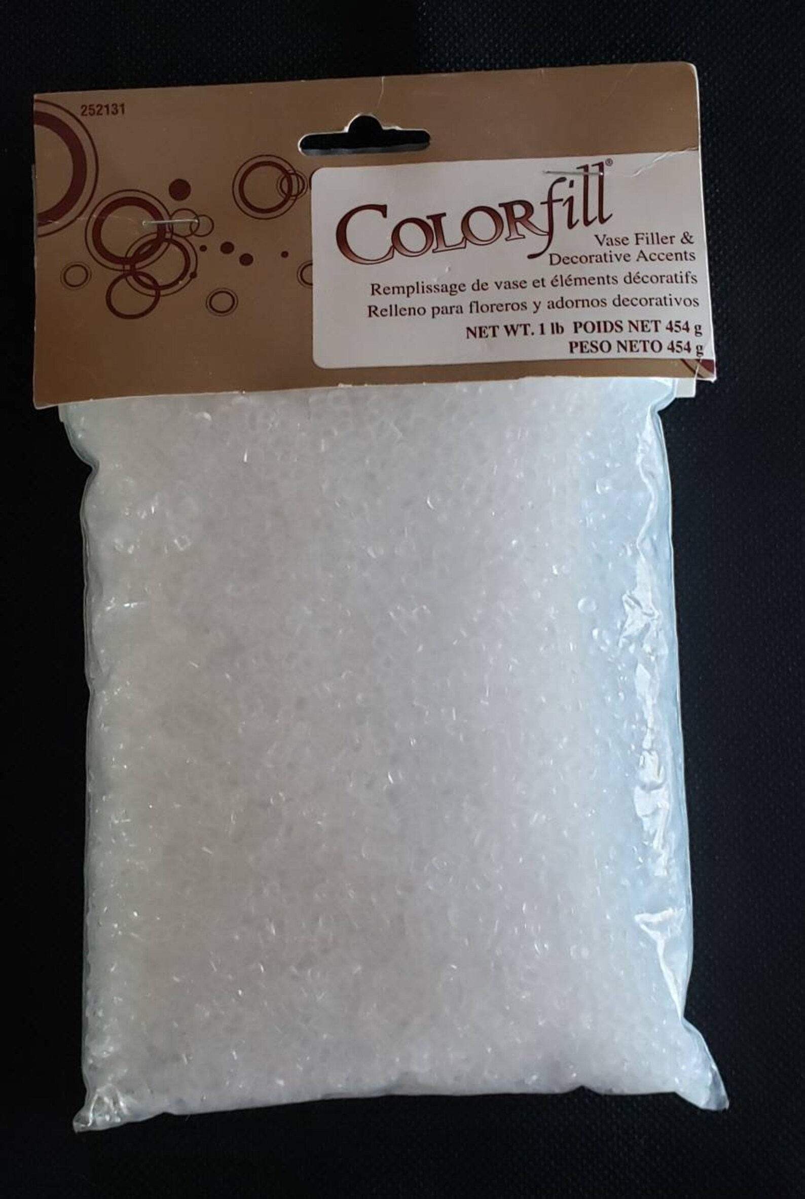 Colorfill Vase Filler Decorative Accent Clear 1 Lb Etsy