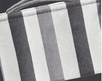 Roman Stripe Bag Crochet Pattern PDF