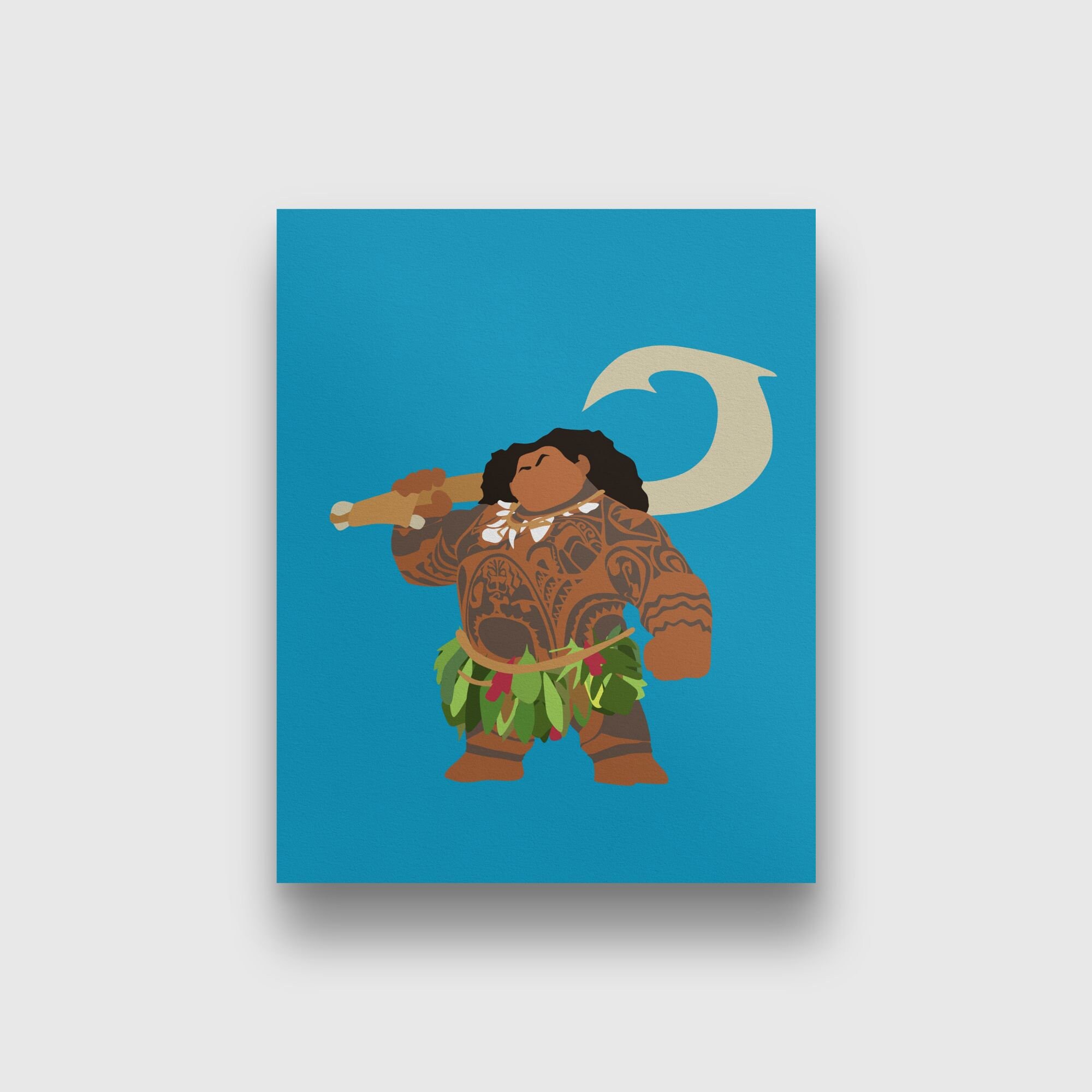 Maui Minimalist Poster Moana Characters Moana Maui Moana Hei Etsy Maui Minimalist Poster Moana Characters Moana Maui Moana Hei Etsy