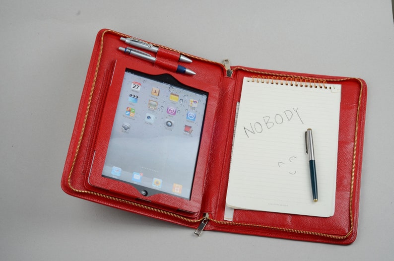 IPad Stand Sleeve Case Zipper Portfolio Case with iPad Etsy