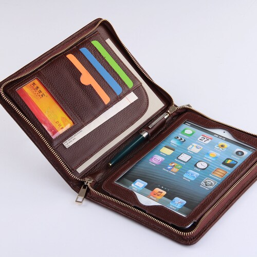 Zipper Wallet Case Mini Hand Carrying Portfolio Case Apple Etsy