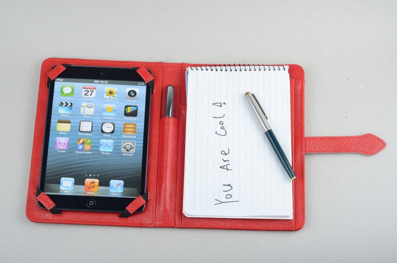 Mini Ipad Cover Case With Writing Pad Holder and Pocket for Etsy