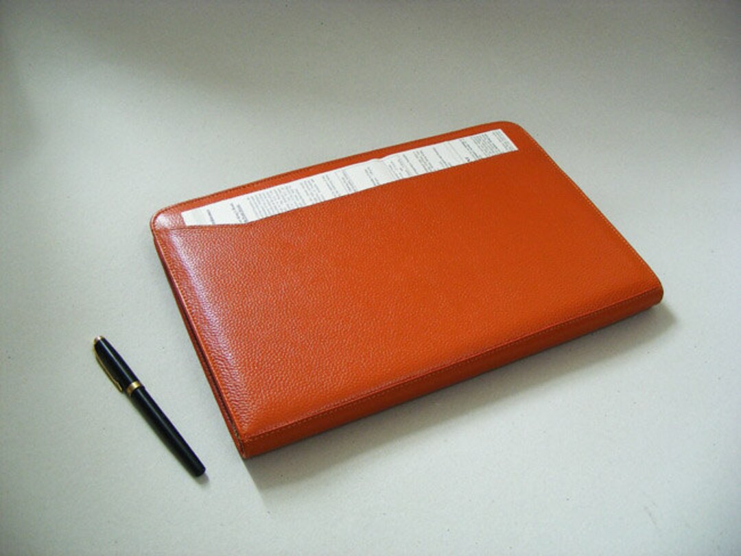 Leather MacBook Pro Zipper Business Carry Sleeve Cover for Apple Laptop