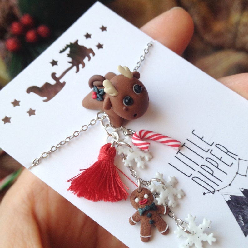 Cute Christmas Reindeer Christmas Gift Ideas Etsy