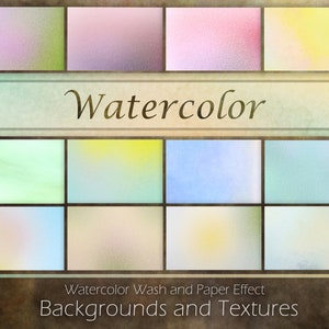 Photoshop Background Textures - Pastel Watercolor 1