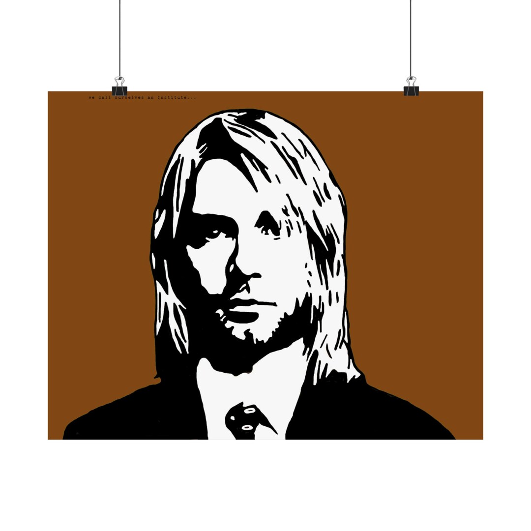 Kurt Cobain Nirvana Pop Art Print Poster - Etsy