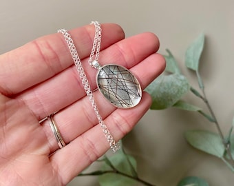 Personalised Animal Hair Pendant Sterling Silver