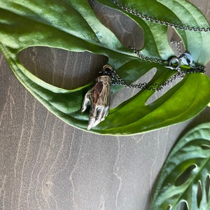 Anatomical Sterling Silver Hand Necklace