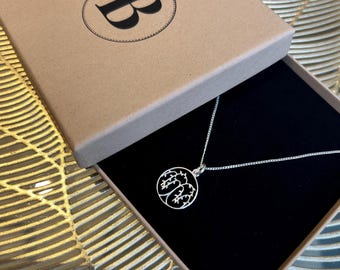 Sterling Silver Willow Tree Pendant Necklace