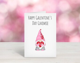 Happy Galentine's Day / Gnomie / Funny Galentine's Day Card / Galentines Day / Galentines Greeting Card / Gnome / Gnome Valentine / DIGITAL