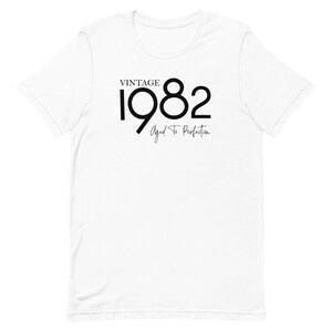 40th Birthday Shirt / Vintage 1982 Shirt / 40th Birthday Gift / 1982 / 1982 Birthday Shirt / Retro 40th Birthday Tee / 40th Birthday T-Shirt