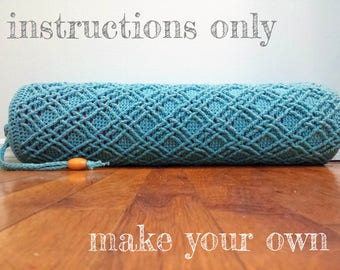 Woven Yoga Mat Bag Etsy
