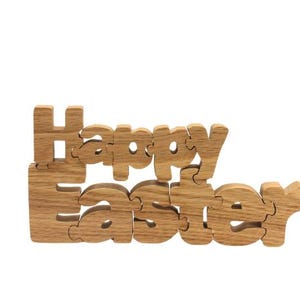 Happy Easter word puzzle
