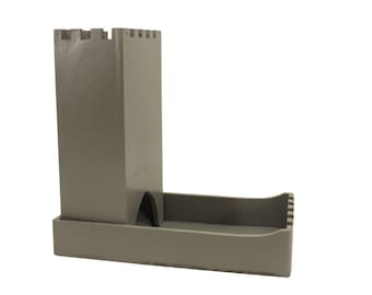 Castle Dice Tower: Gray Stone Finish, Tabletop Gaming