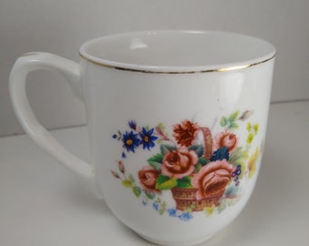 Vintage Salem China Coffee Mug Fine Porcelain Made in China