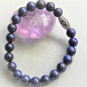 Lapis Lazuli Stretch Bracelet Handmade Gift Idea under 20 Wrist Candy Free Shipping BUY 2 SAVE 20%  GBT524