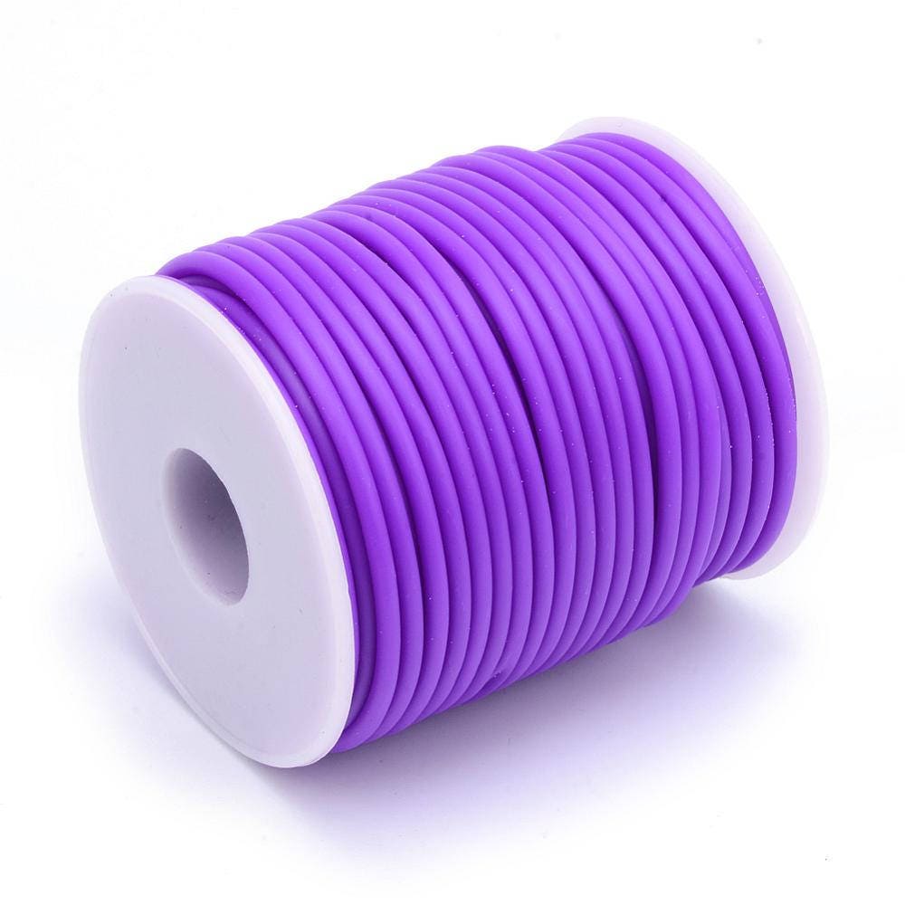 2mm hollow flexible PVC tubing 1mm hole purple color10 Etsy