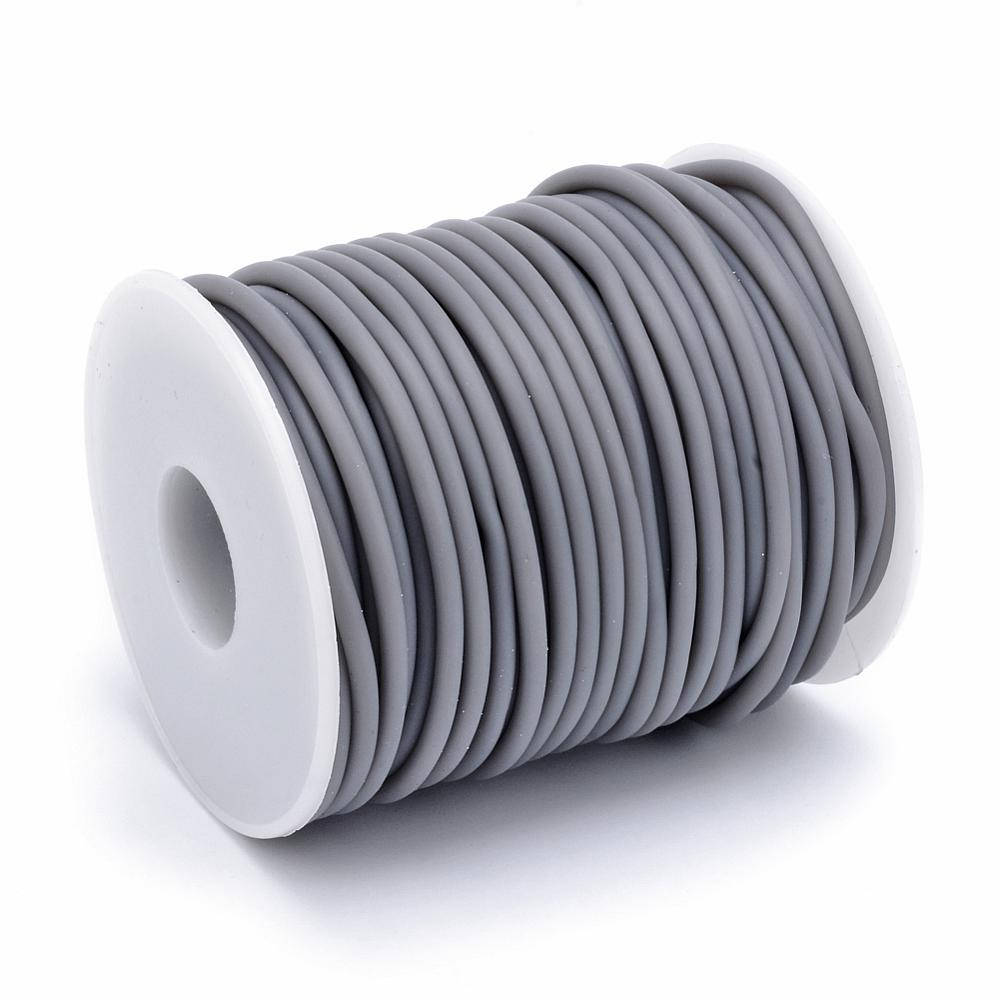 3mm hollow flexible PVC tubing 1.5mm hole gray color10 Etsy