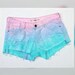 Mikaela Skylar reviewed Pastel Goth Denim Shorts ALL Sizes Available Ripped Pastel Blue & Pale Pink Jean Shorts Hotpants Short Shorts