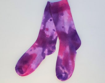 Pastel Tie Dye Cotton Ankle Socks x1 Pair Womens