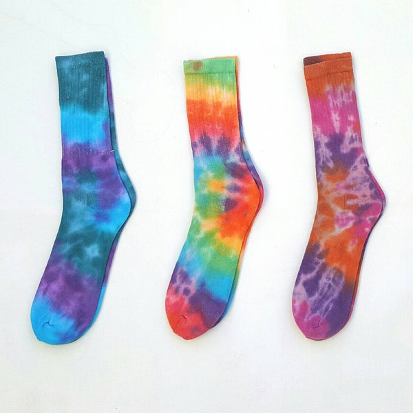 Coffret cadeau chaussettes tie-dye cadeau hippie pour lui