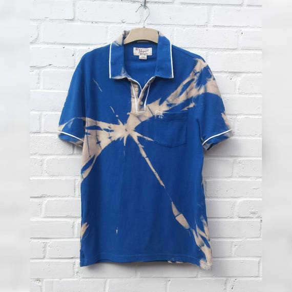 tie dye polo shirts mens
