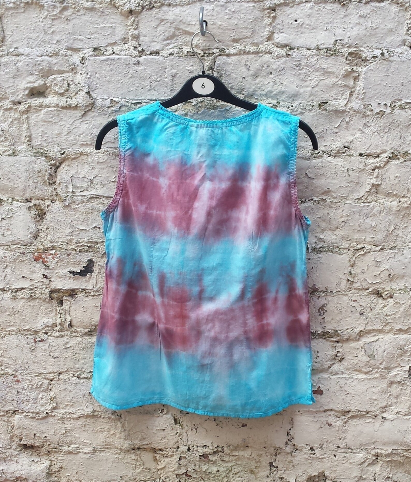 Upcycled Tie Dye Top UK 12 / US 8 Etsy Ireland