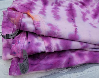 Girls Tie Dye T-shirt | Lilac Pink Shades