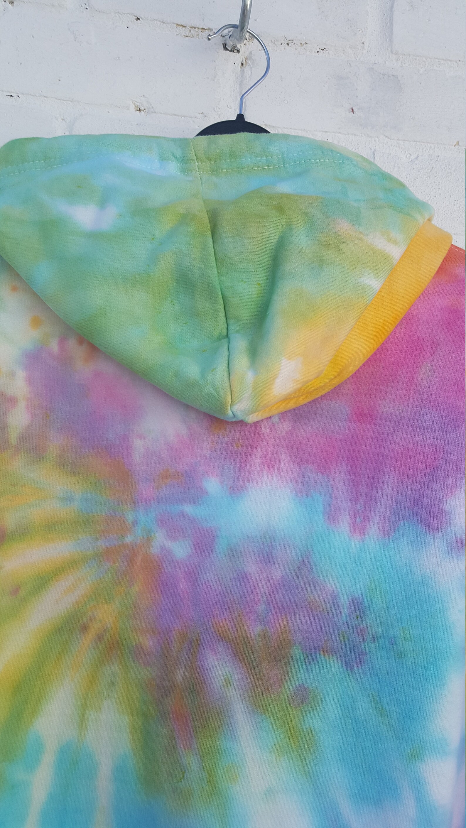 pastel tie dye hoodie