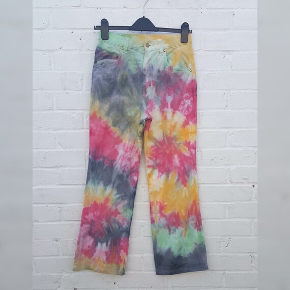 Pantalones Mujer | Bershka PantalóN Jogger Felpa Tie Dye Negro - Bellavista