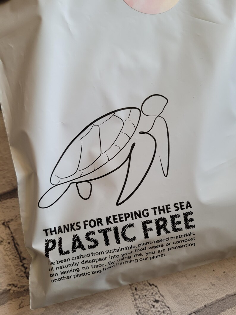 we only use plastic free packaging
