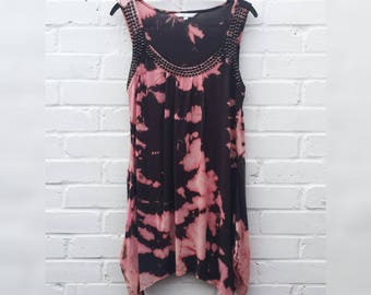 Summer Bleach Dye Dress