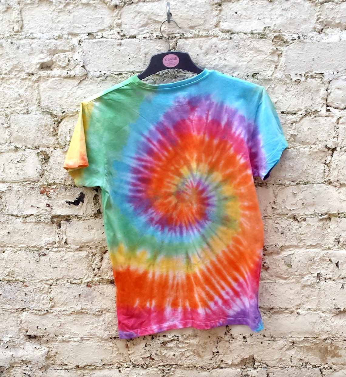 Rainbow Tie Dye Shirt Unisex ALL SIZES Etsy