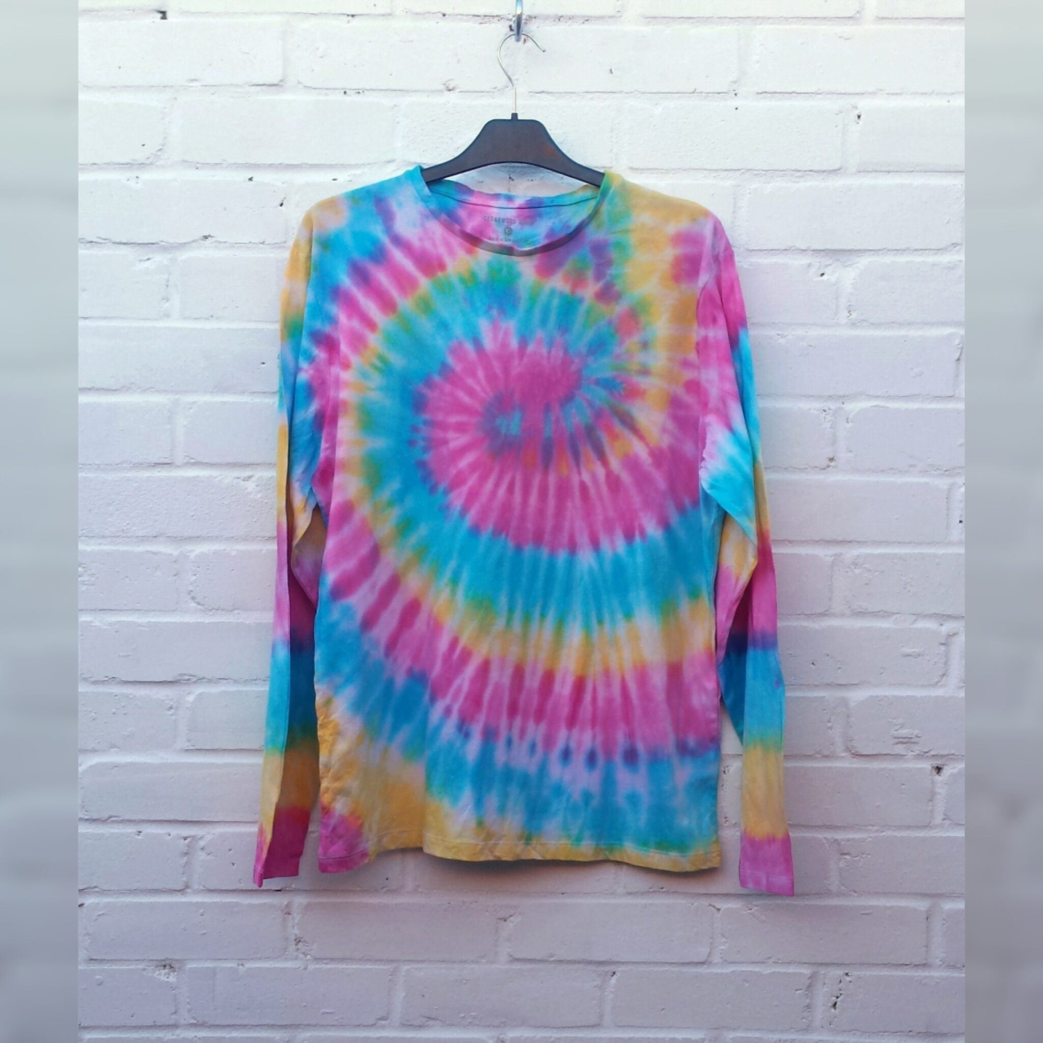 Image of Tie Dye Men's Long Sleeve T-Shirt