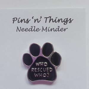 Paw Prints Needle Minder